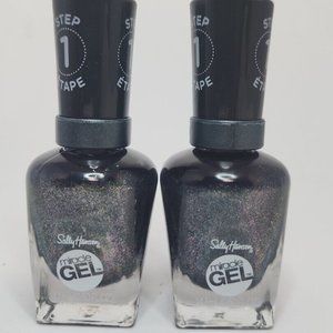2x Sally Hansen Miracle Gel Nail Polish, Neblue-la 652, 0.5 fl oz
